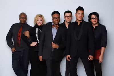 Tituss Burgess, Nikki Snelson, Billy Porter, James Kinney, Nicholas Rodriguez and Ann Photo