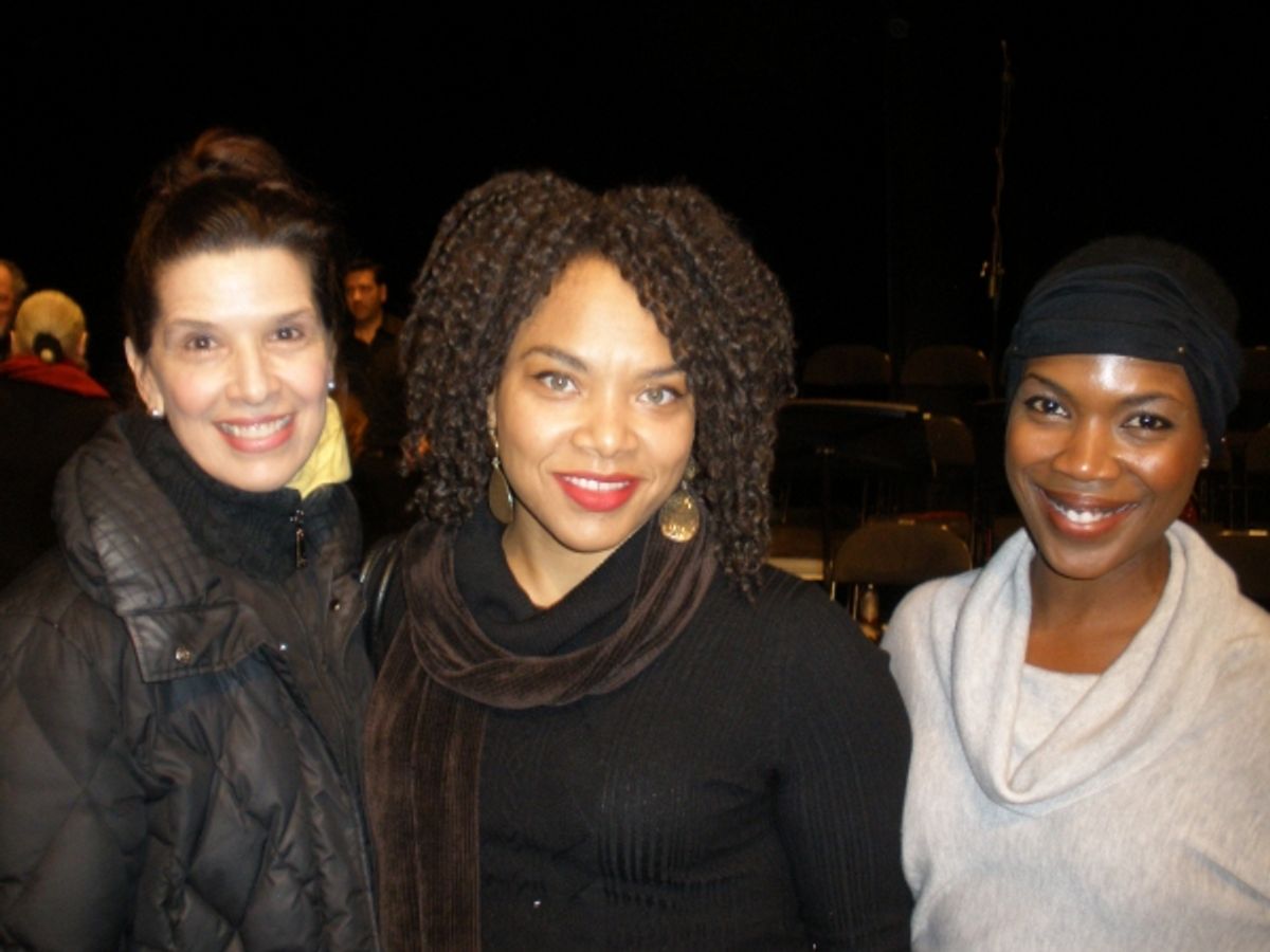 Kathleen Giordano, Diana Zollicoffer, and Kenyetta Lethridge at 