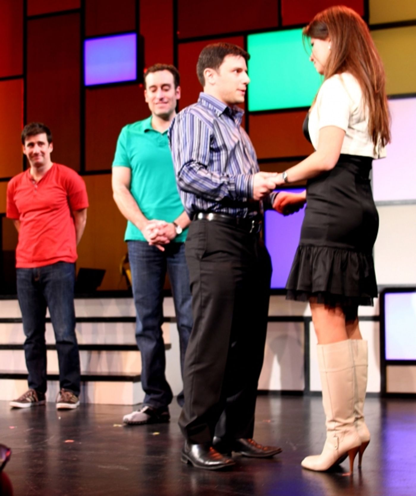 Photo Flash: RATED P FOR PARENTHOOD Welcomes First Marriage Proposal At Westside Theatre  Image