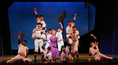 Nancy Anderson (Center) and the Washington Senators Photo