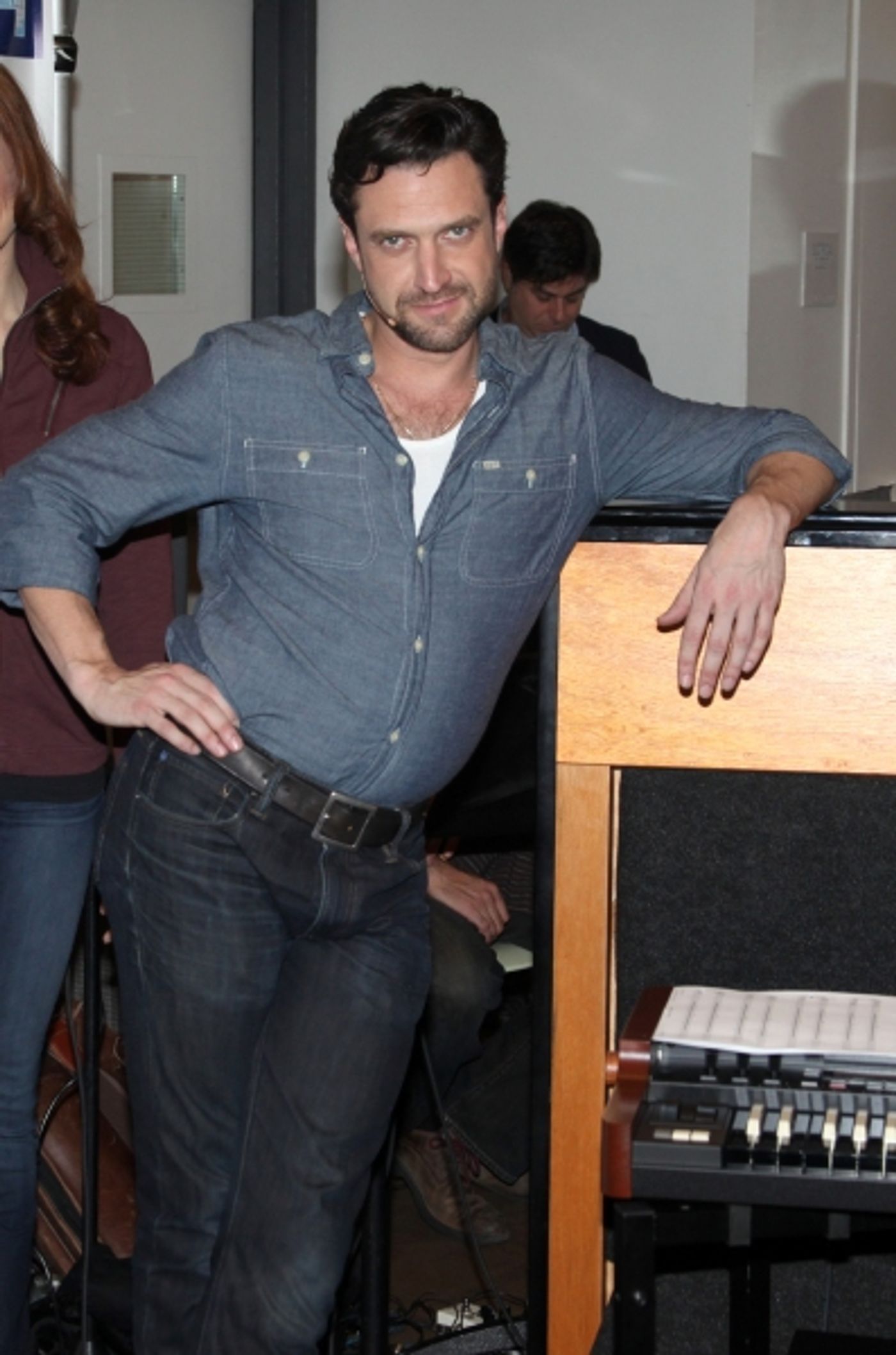 Photo Coverage: Raul Esparza, Jessica Phillips & LEAP OF FAITH Meets the Press!  Image