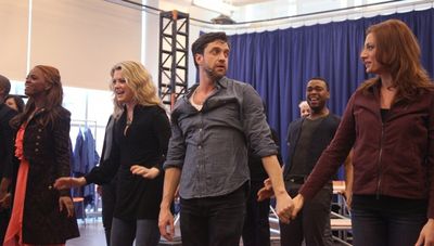 Krystal Joy Brown, Kendra Kassebaum, Raul Esparza & Jessica Phillips Photo