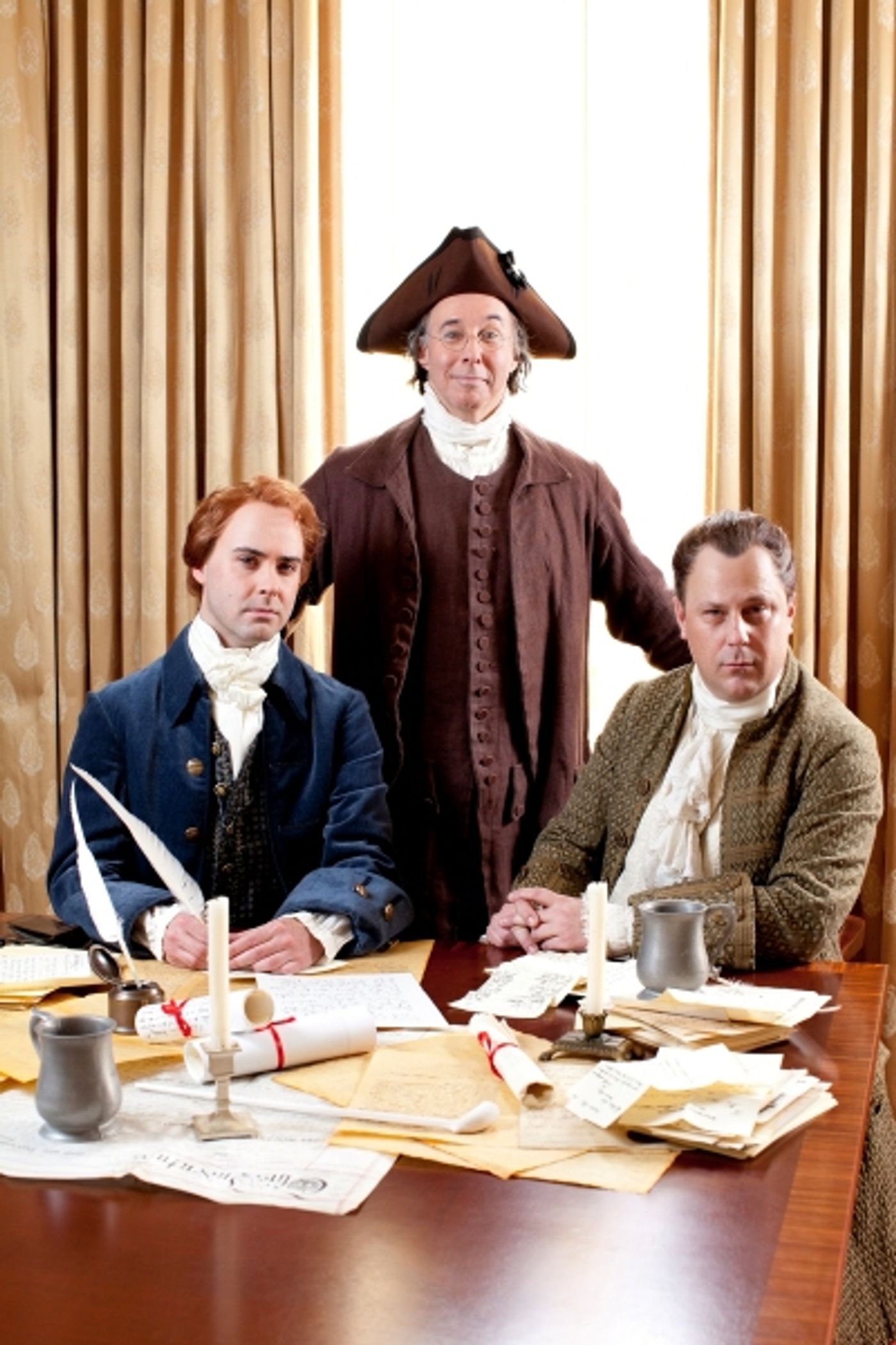 Photo Flash: Robert Cuccioli, Brooks Ashmanskas & More Open in Ford Theatre's 1776 Tonight, 3/9  Image