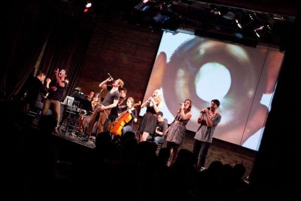 Photo Flash: Ryan Scott Oliver and Matthew Murphy's 35mm in Performance! Photo Flash: Ryan Scott Oliver and Matthew Murphy's 35mm in Performance! Image