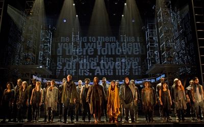 Paul Nolan and the company of JESUS CHRIST Superstar Photo