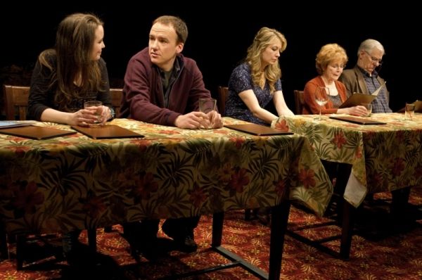 Phoebe Strole, David Wilson Barnes, Jennifer Mudge, Anita Gillette and Tom Bloom Photo