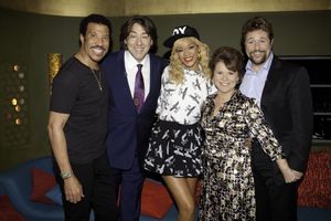Lionel Richie, Jonathan Ross, Rihanna, Imelda Staunton and Michael Ball Photo