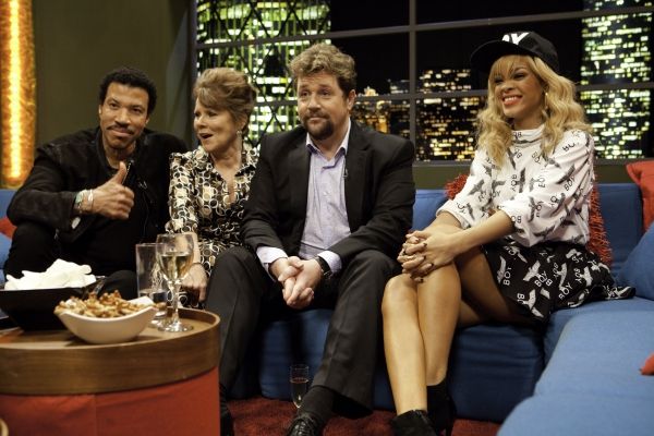 Lionel Richie, Imelda Staunton, Michael Ball and Rihanna Photo