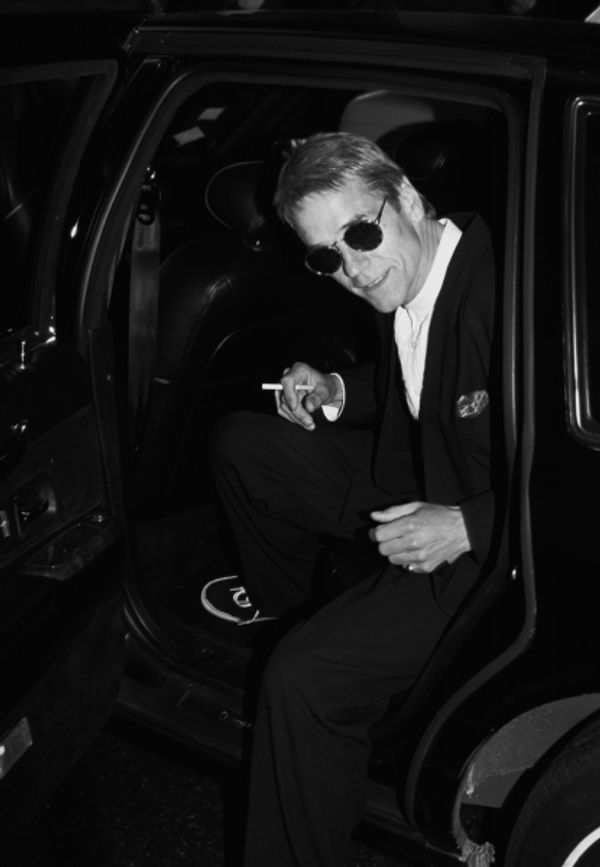 Jeremy Irons attends the The Tony Award Nominations Announcement  at Sardi's in New Y Photo