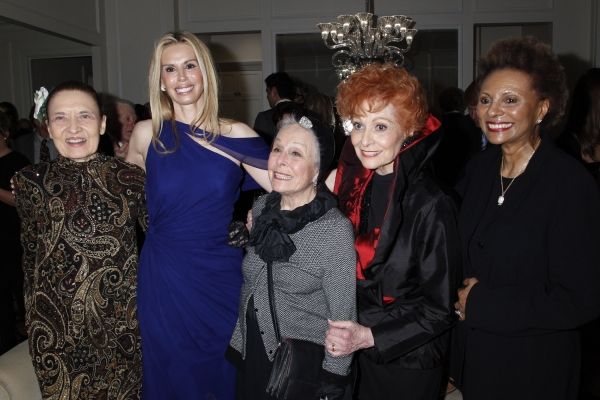 Julie Wilson, Marge Champion, Patty Farmer, Carol Lawrence and Leslie Uggams Photo