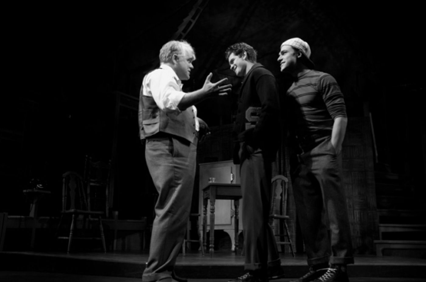 Photo Flash: First Look at DEATH OF A SALESMAN Starring Andrew Garfield & Philip Seymour Hoffman!  Image