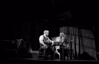 Philip Seymour Hoffman and Linda Emond Photo
