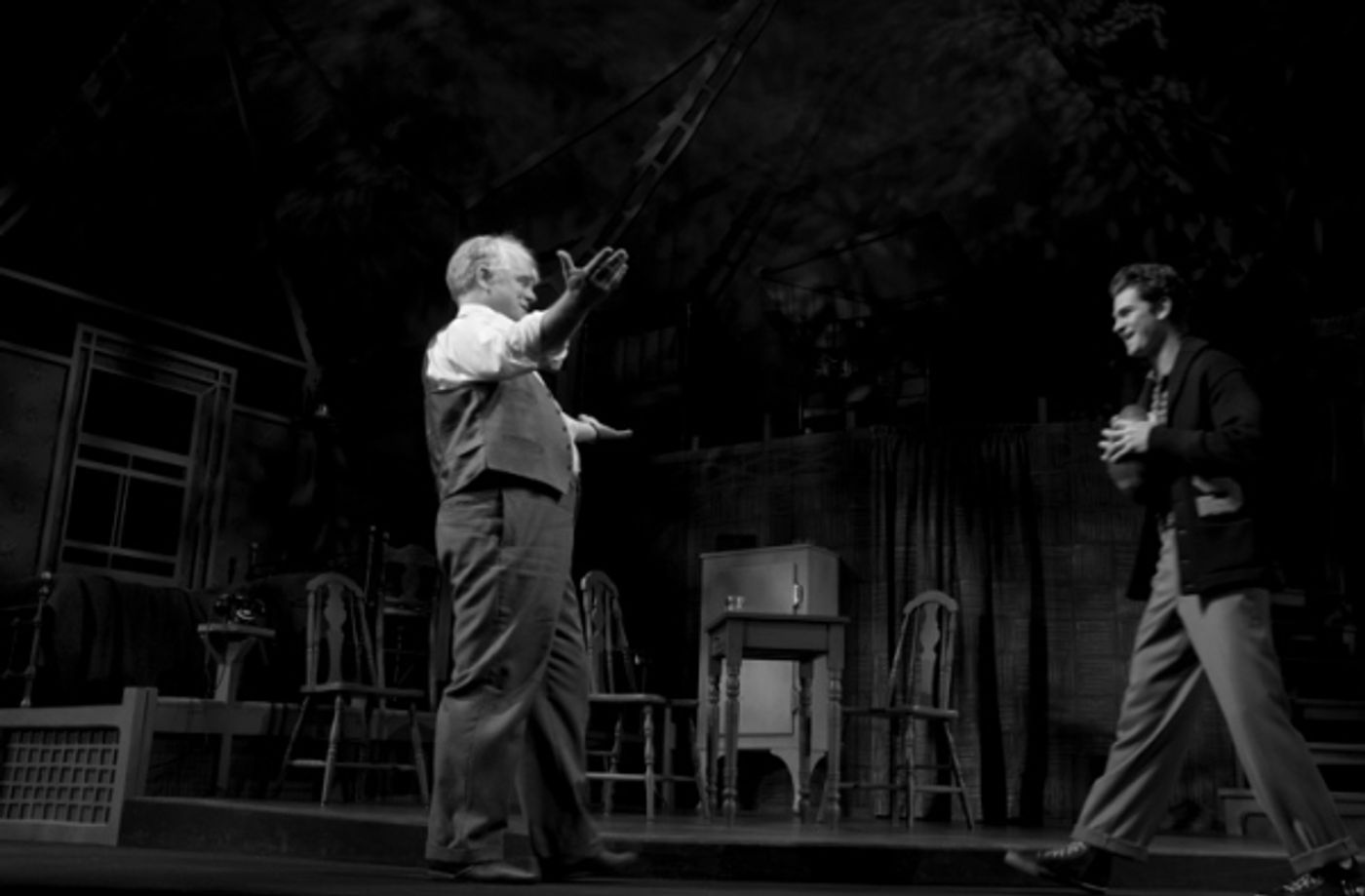 Photo Flash: First Look at DEATH OF A SALESMAN Starring Andrew Garfield & Philip Seymour Hoffman!  Image