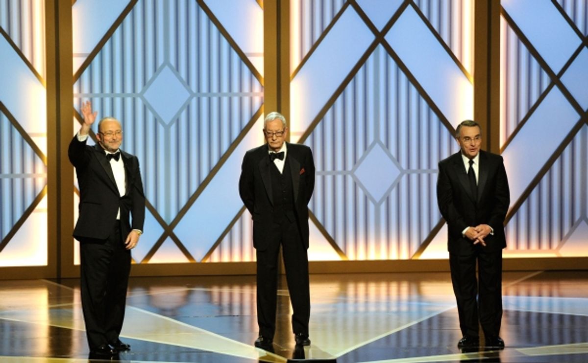 Myron Martin, President/CEO of The Smith Center; Fred Smith, Chairman of Reynolds Foundation; and Donald Snyder, Chairman of The Smith Center at 