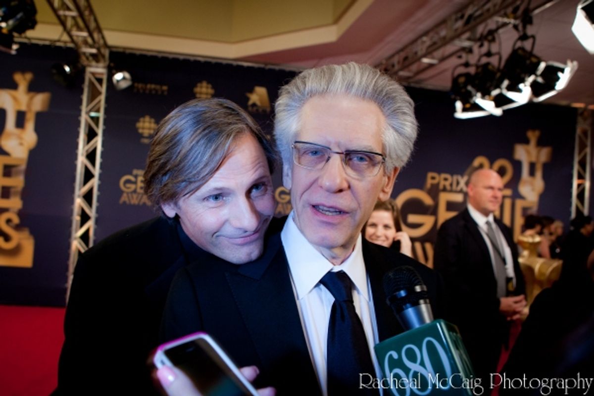 Viggo Mortensen and David Cronenberg at 