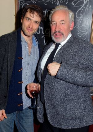 Ed Stoppard and Simon Callow Photo