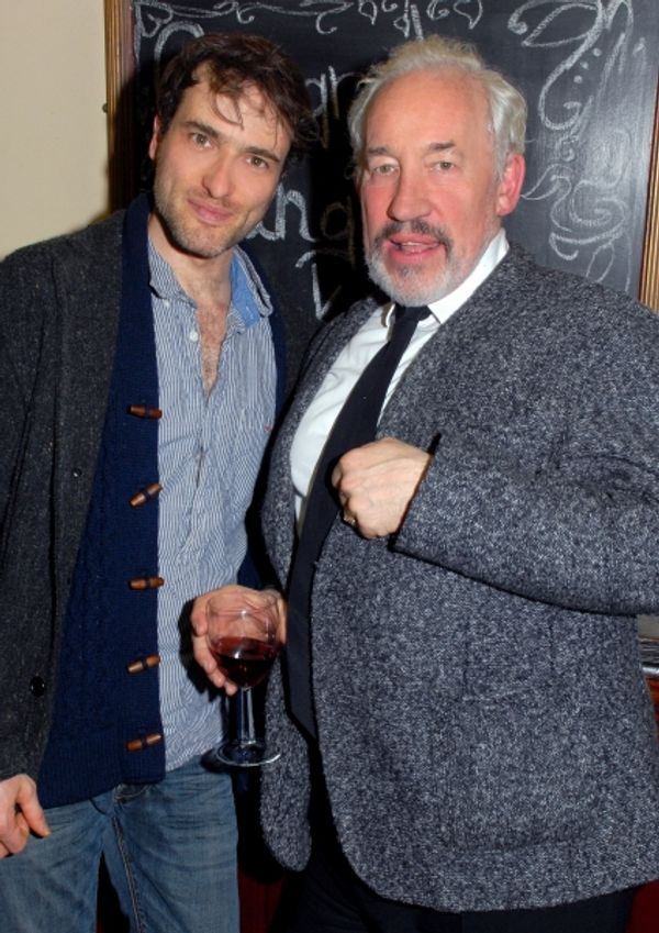 Ed Stoppard and Simon Callow Photo