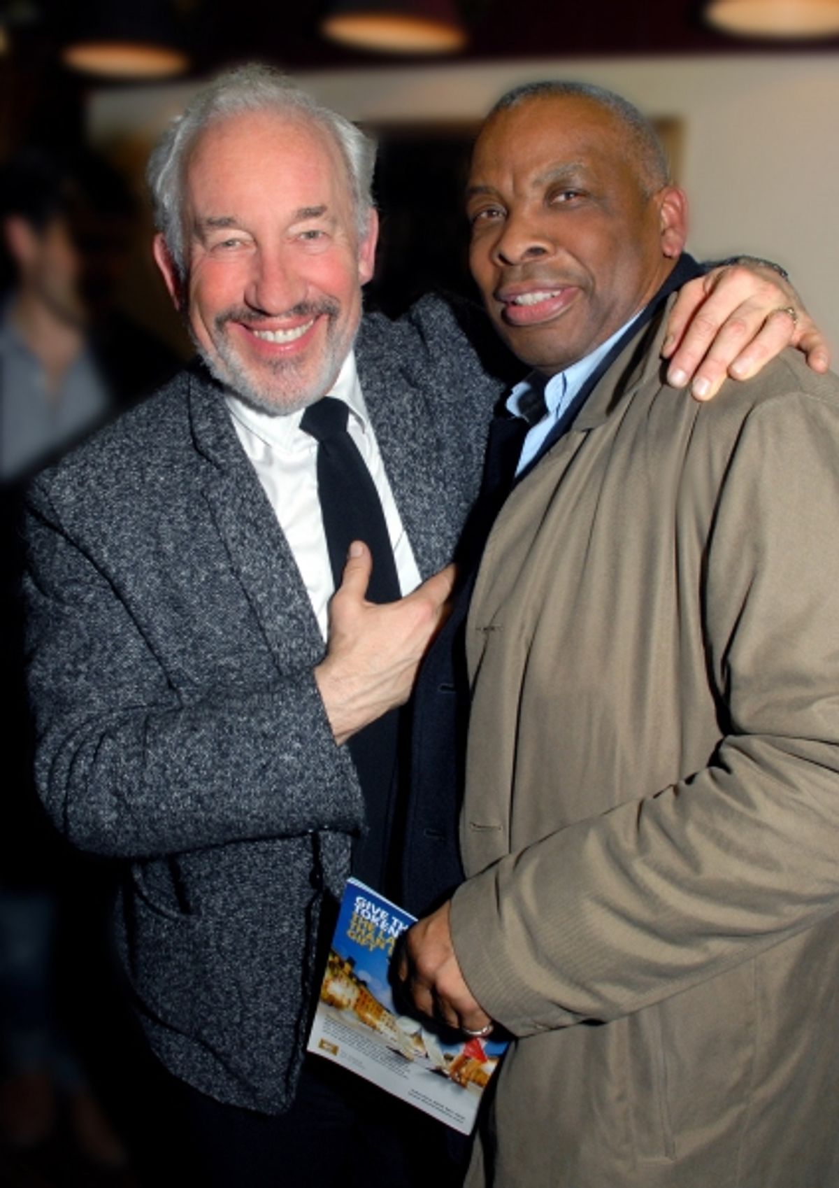 Simon Callow and Don Warrington  at 