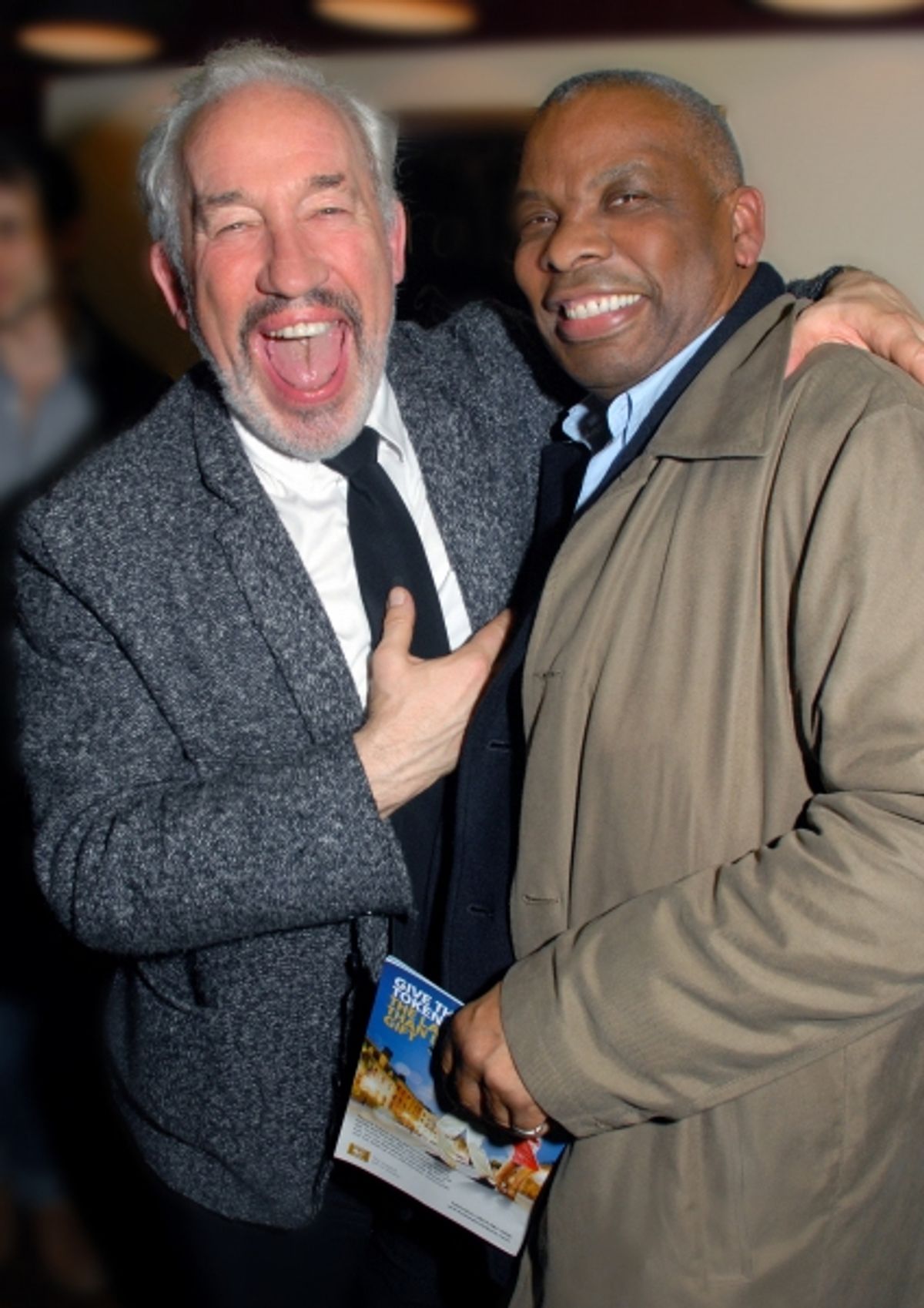 Simon Callow and Don Warrington  at 