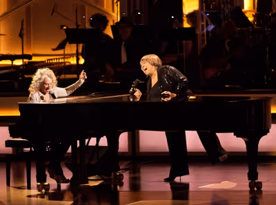 Carole King and Mavis Staples Photo