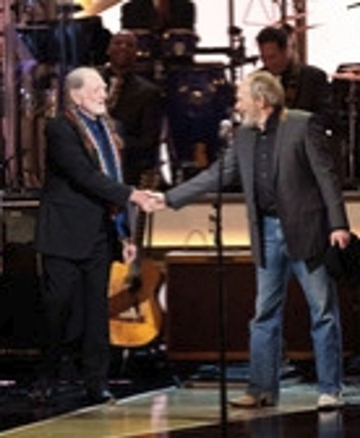 Willie Nelson and Merle Haggard at 