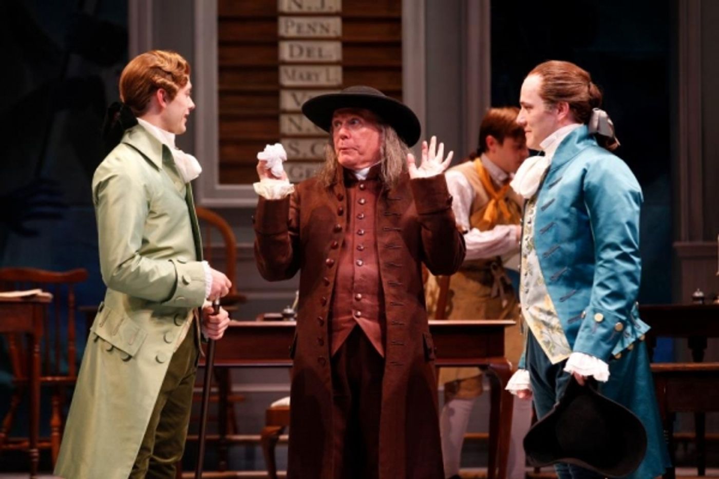 Photo Flash: First Look at Robert Cuccioli, Brooks Ashmanskas, et al. in Ford's Theatre's 1776 Photo Flash: First Look at Robert Cuccioli, Brooks Ashmanskas, et al. in Ford's Theatre's 1776 Image