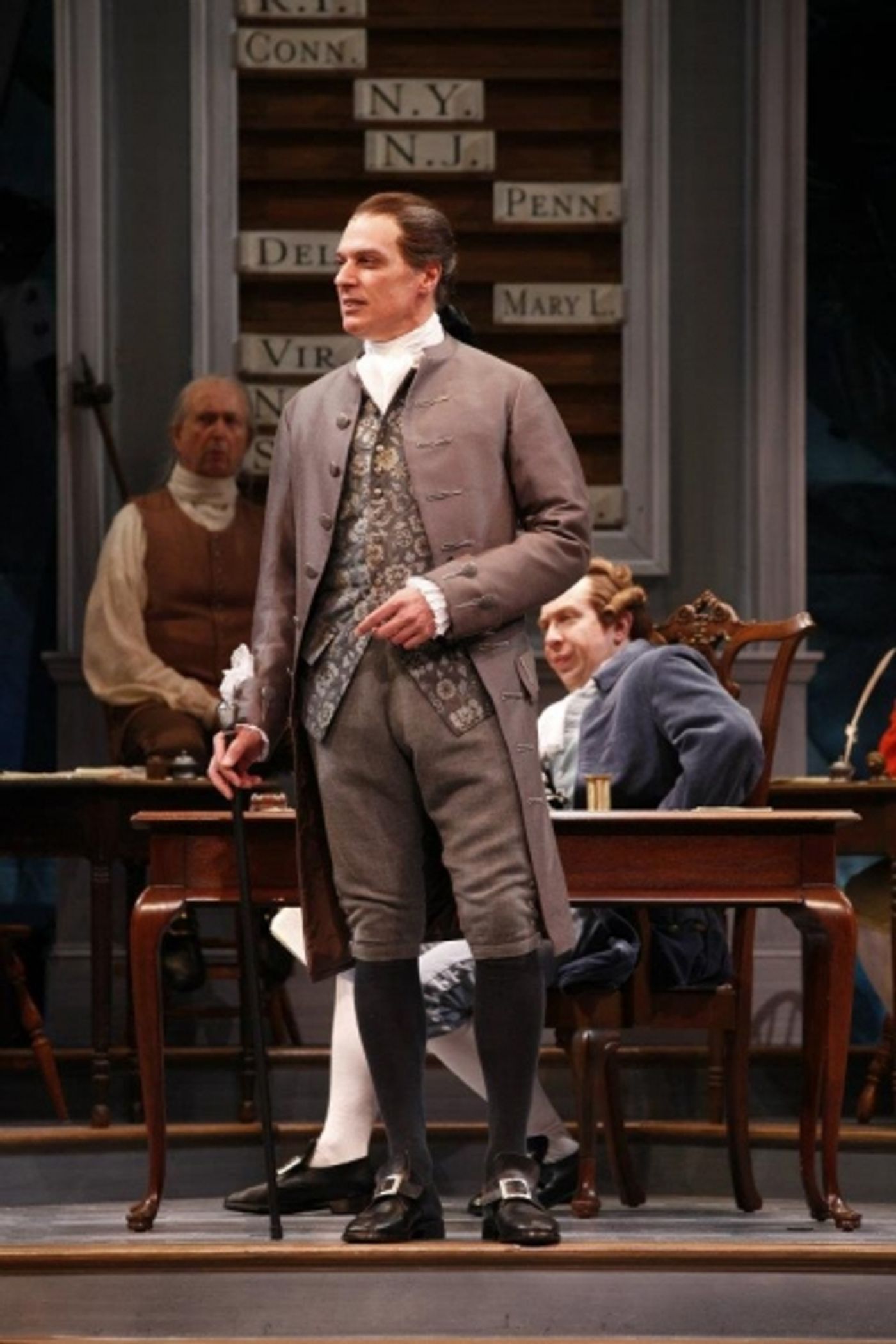 Photo Flash: First Look at Robert Cuccioli, Brooks Ashmanskas, et al. in Ford's Theatre's 1776  Image