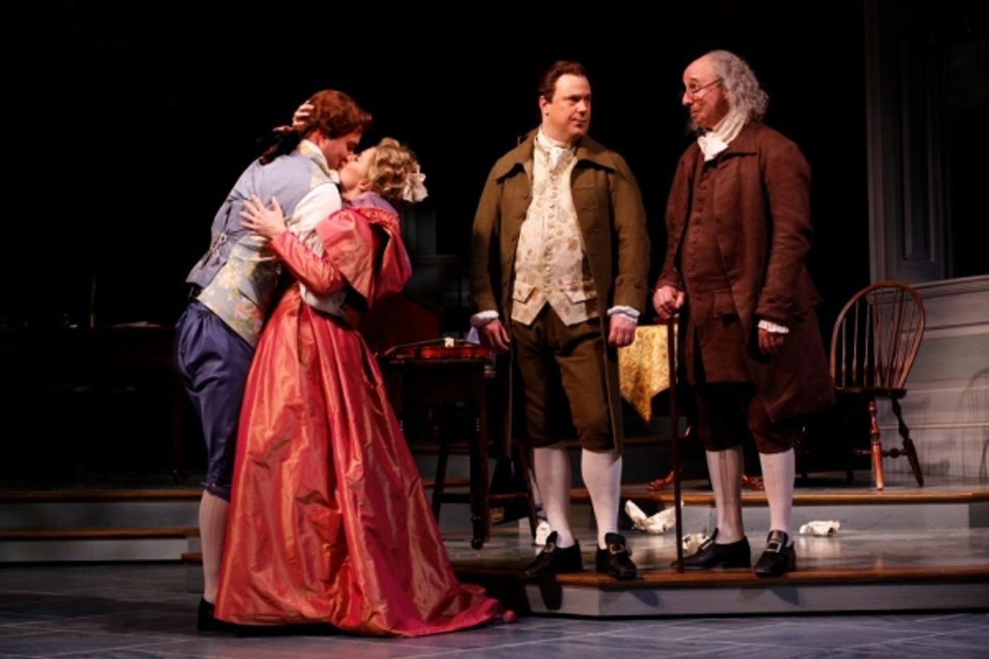 Photo Flash: First Look at Robert Cuccioli, Brooks Ashmanskas, et al. in Ford's Theatre's 1776 Photo Flash: First Look at Robert Cuccioli, Brooks Ashmanskas, et al. in Ford's Theatre's 1776 Image