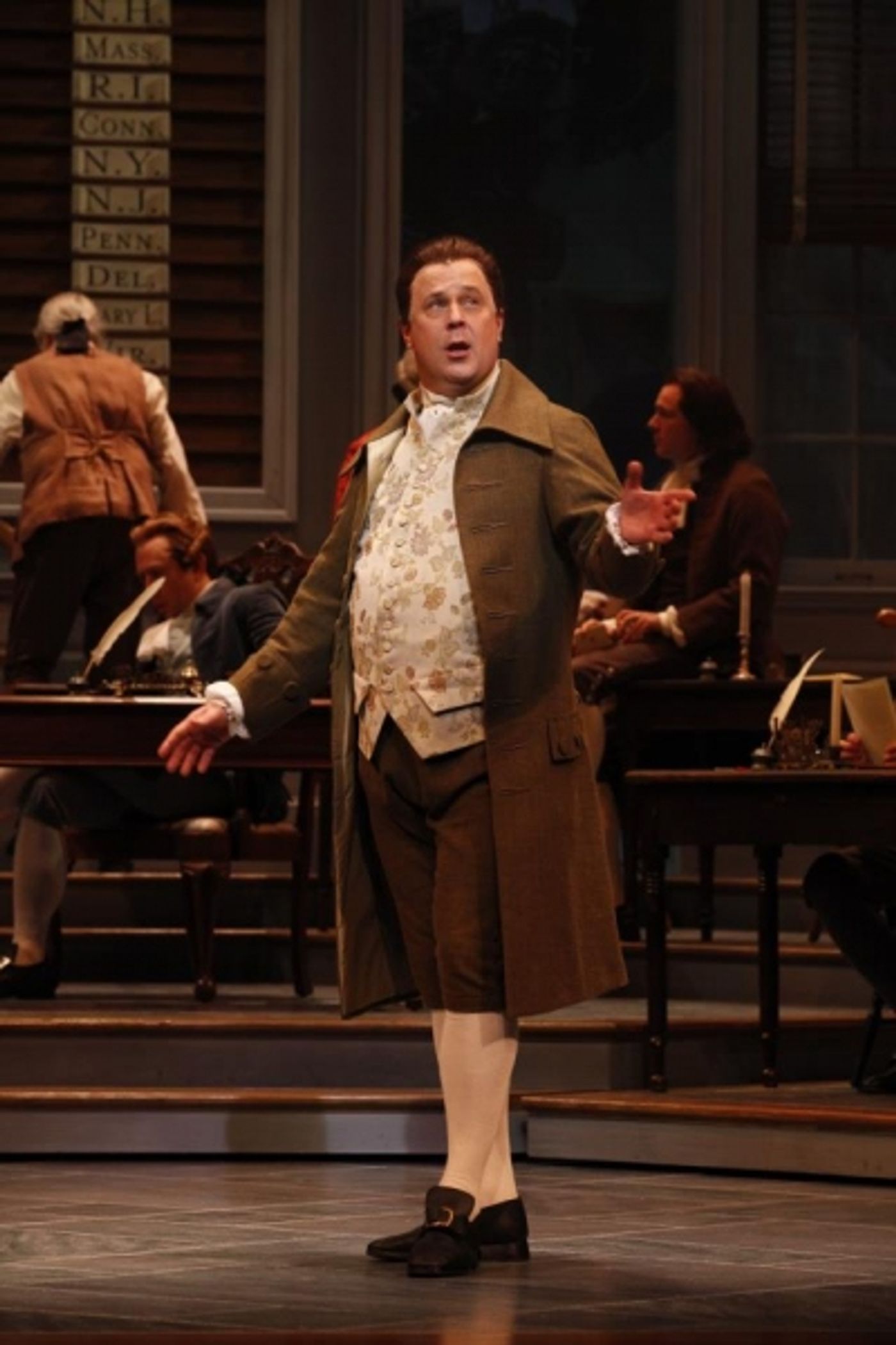 Photo Flash: First Look at Robert Cuccioli, Brooks Ashmanskas, et al. in Ford's Theatre's 1776  Image