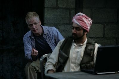 John Hickok as Nick and Bhavesh Patel as Bashir Photo