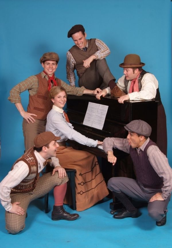CiarÃ¡n McCarthy, Neil Starkenberg and Zach Johnson. Lower row: Jeremy Lucas, Evie  Photo