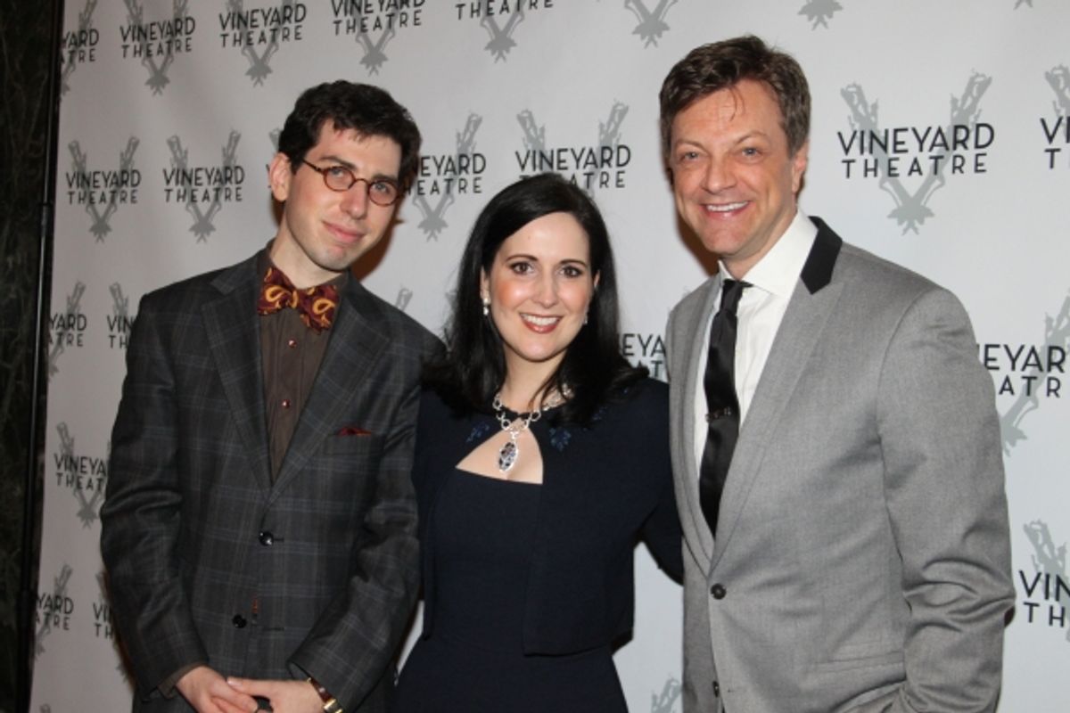 Aaron Weinstein, Stephanie D'Abruzzio and Jim Caruso at 