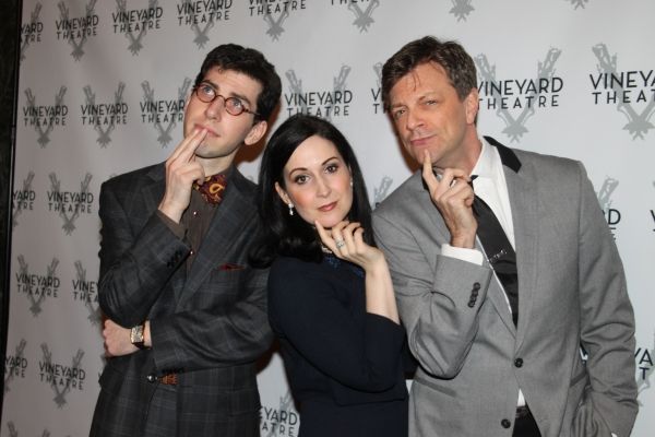 Aaron Weinstein, Stephanie D'Abruzzio and Jim Caruso Photo