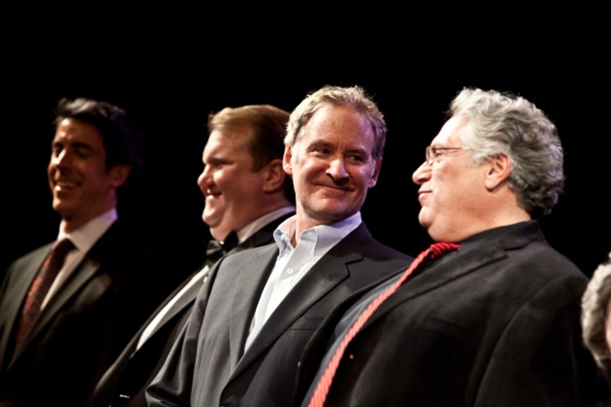 Kevin Kline and Harvey Fierstein at 