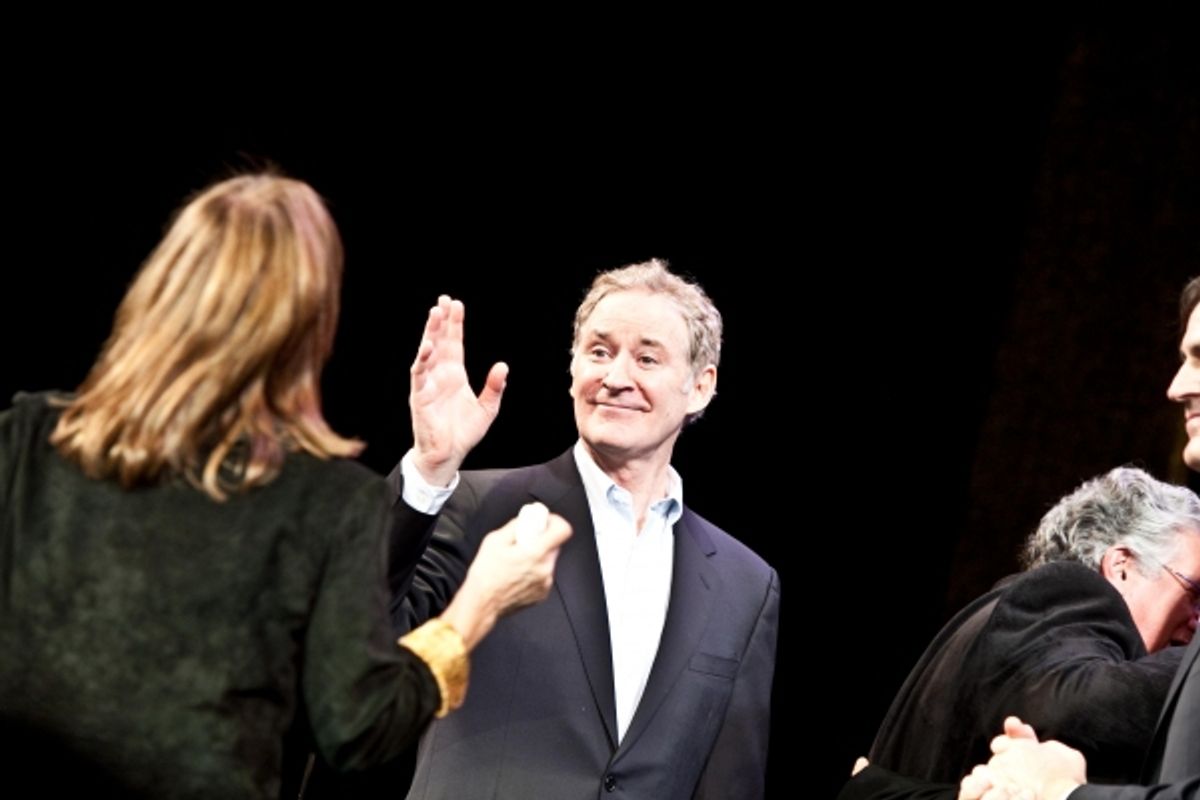 Kevin Kiline at Laura Benanti, Kevin Kline, Sutton Foster and more Celebrate Patti LuPone at PATTI'S TURN!