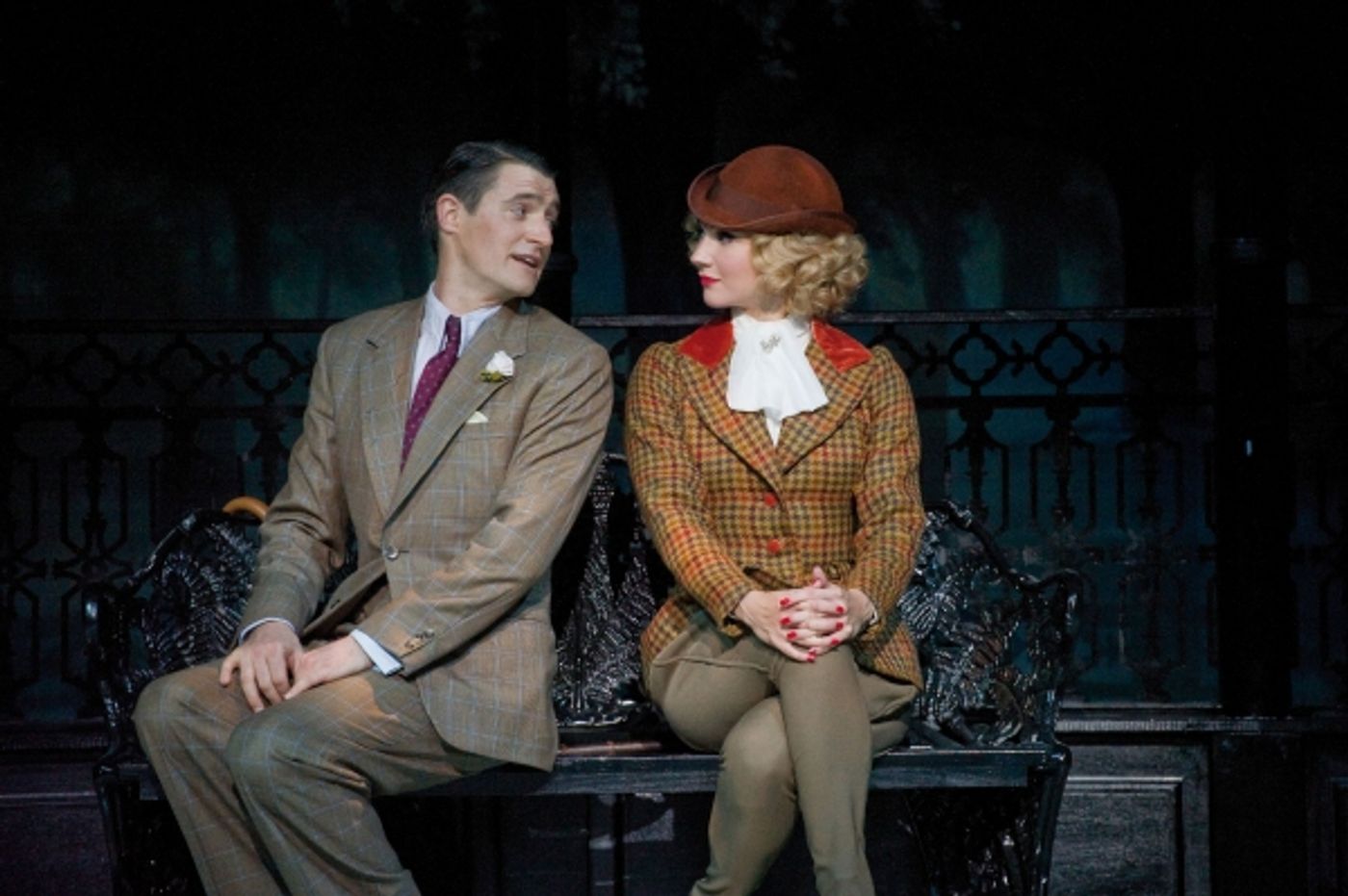 Photo Flash: First Look at Tom Chambers & Summer Strallen in Pre-West-End TOP HAT  Image