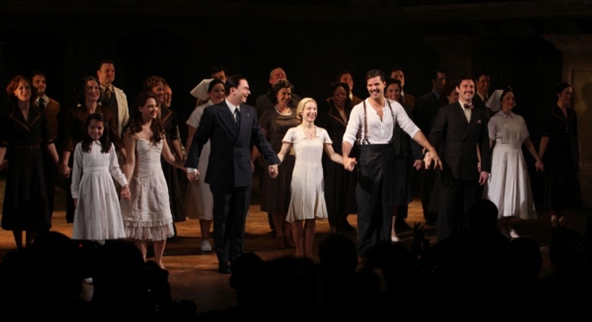 Michael Cerveris, Elena Roger & Ricky Martin with Ensemble Cast  at 