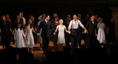 Michael Cerveris, Elena Roger & Ricky Martin with Ensemble Cast  Photo