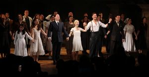 Michael Cerveris, Elena Roger & Ricky Martin with Ensemble Cast  Photo