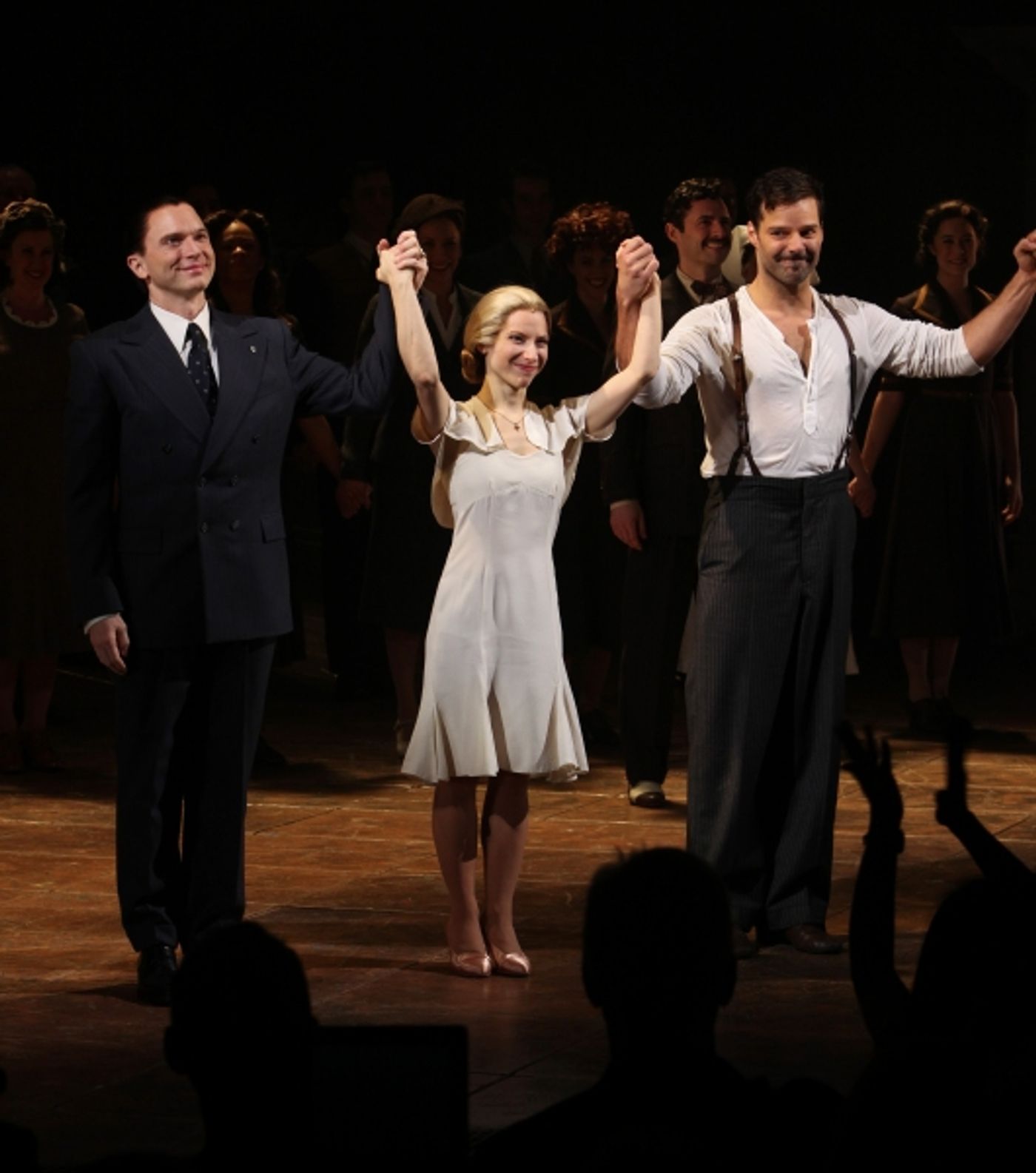 Photo Coverage: EVITA's First Preview Curtain Call  Image