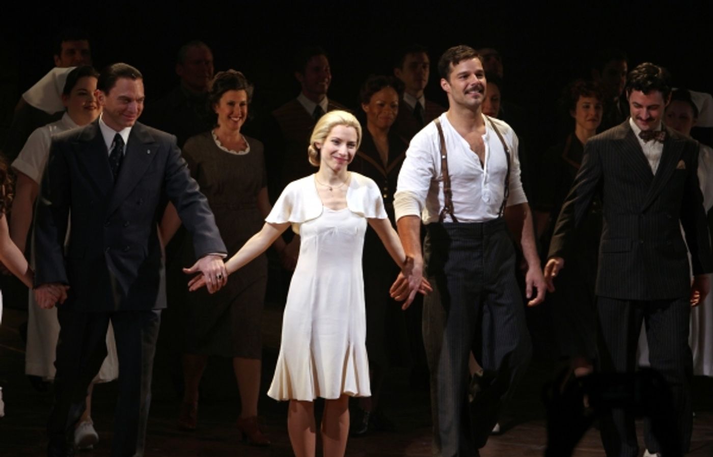 Photo Coverage: EVITA's First Preview Curtain Call  Image
