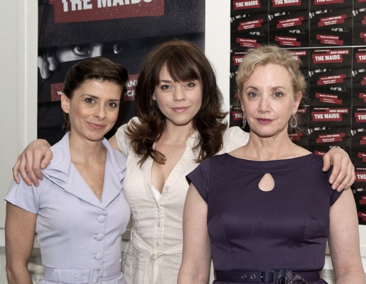 Jeanine Serralles, Ana Reeder and J. Smith-Cameron at 