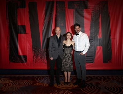 Michael Cerveris, Elena Roger and Ricky Martin Photo