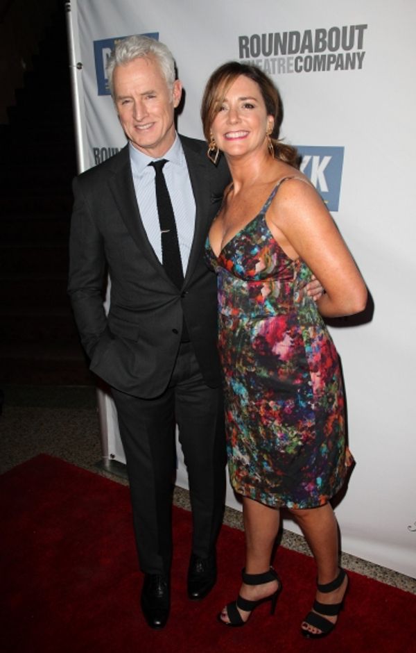 John Slattery and Talia Balsam Photo
