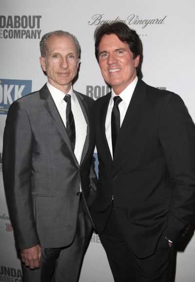 Rob Marshall with Partner John DeLuca Photo