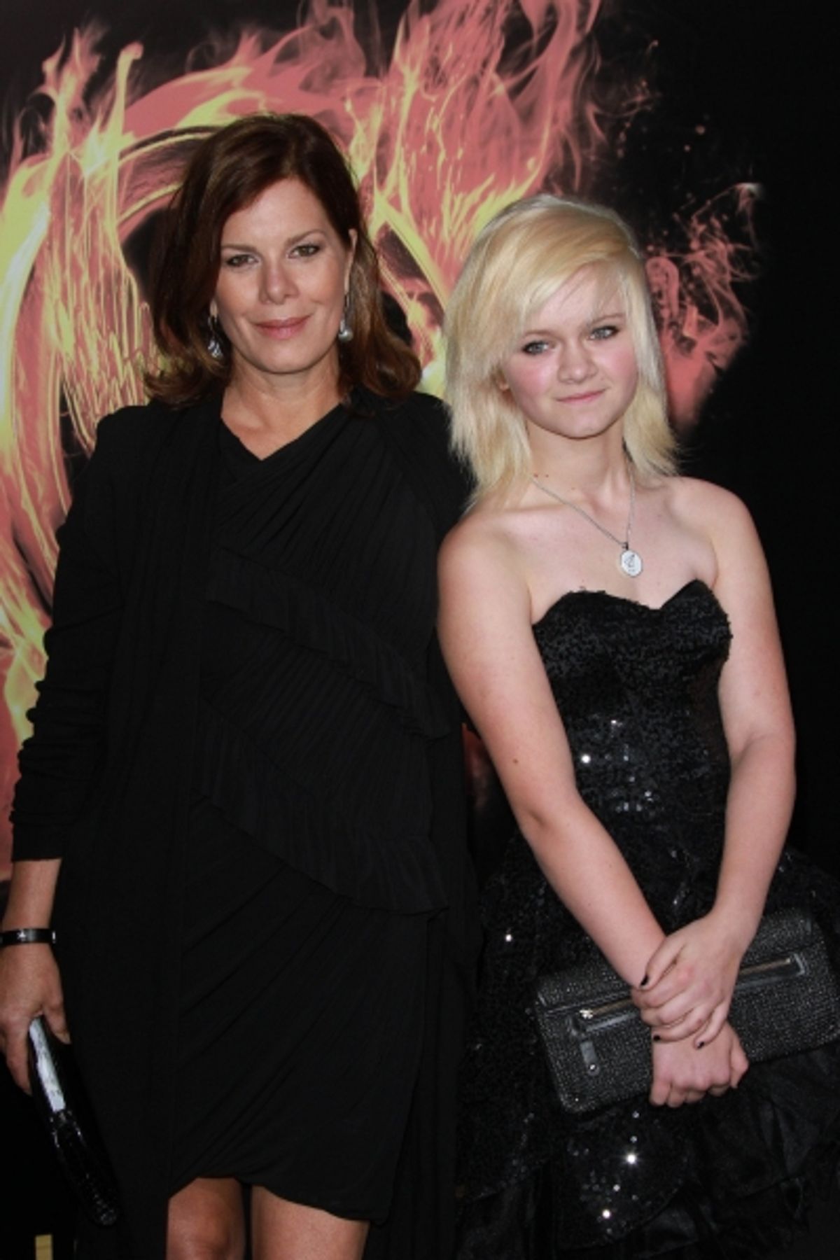 Marcia Gay Harden and Daughter