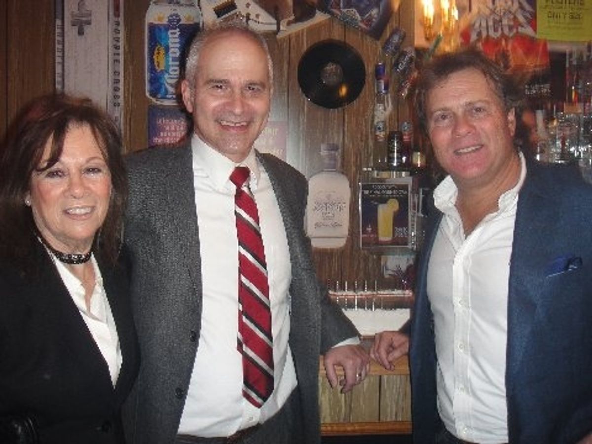 Sheila Tick, Alan Markinson, Jeffrey Tick at 