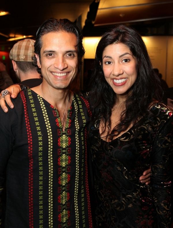 Rene Millan and Stephanie Beatriz Photo