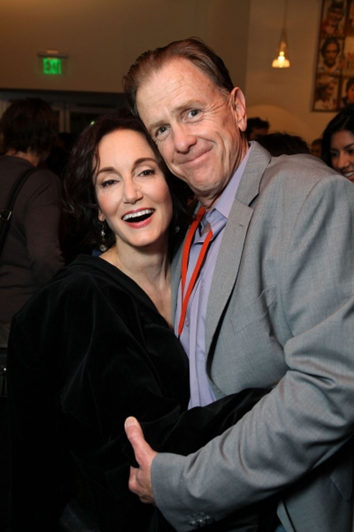 Terri McMahon and David Kelly
 at 