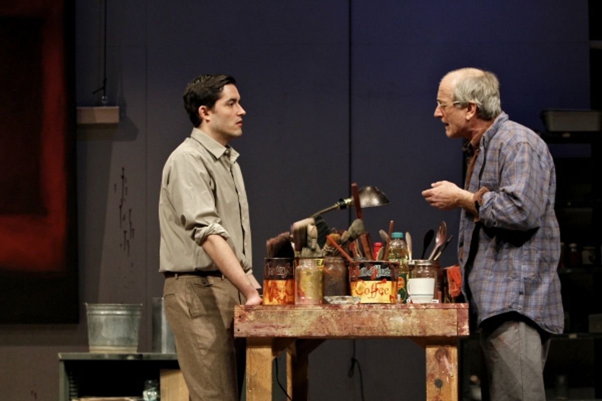 Matthew Amendt (as Ken) and Joseph Graves (as Rothko)  at 